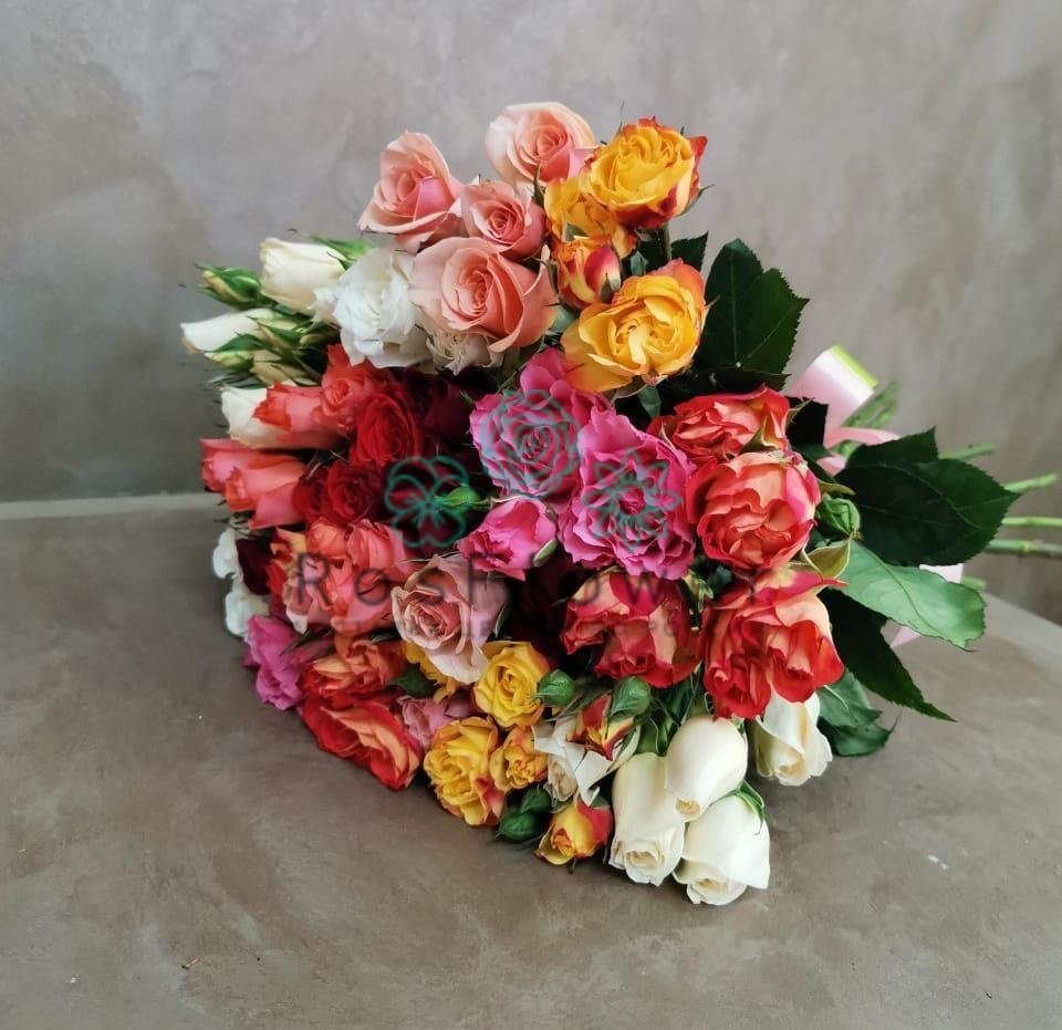Букет цветов из: Розы в Большовской