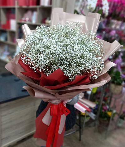 Букет цветов из: Гипсофила в Большовской