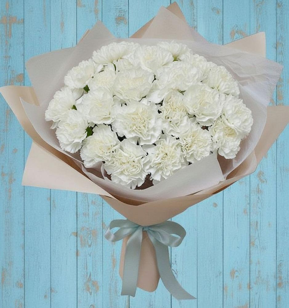 Букет цветов из: Гвоздики в Большовской