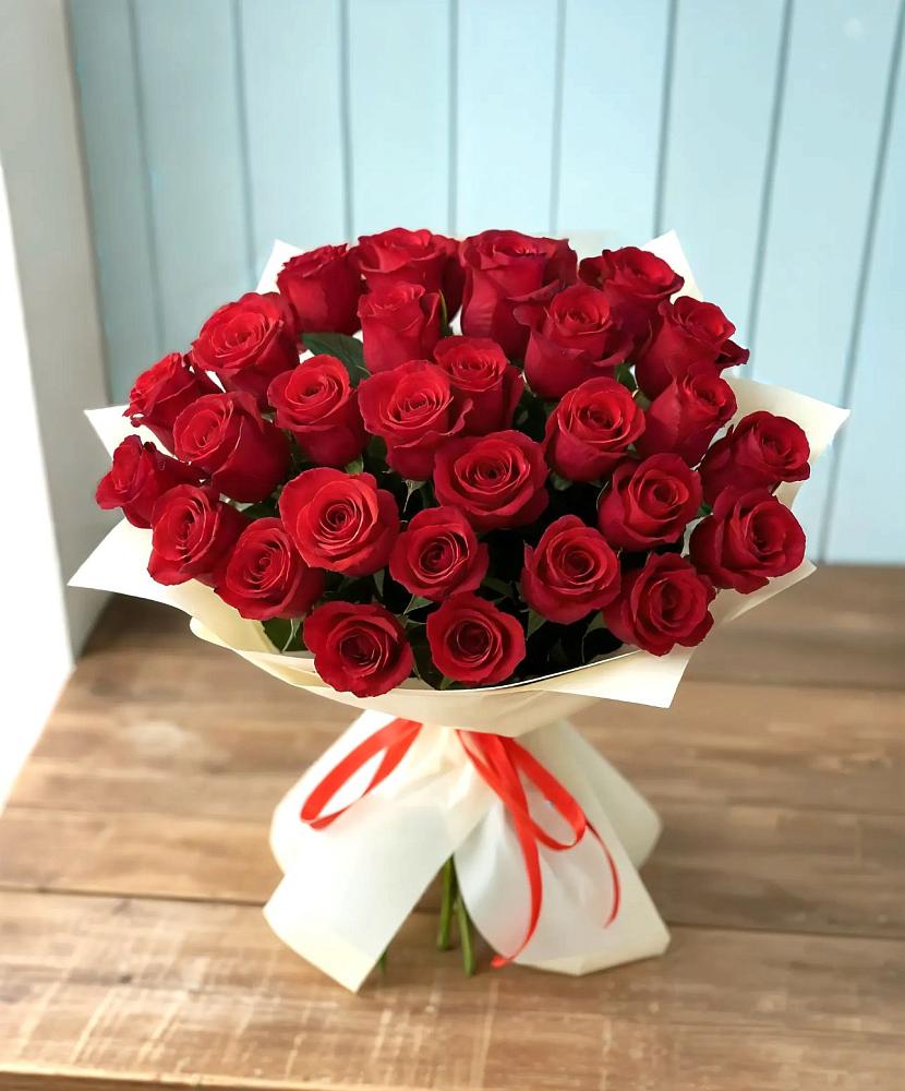 Букет 29 Красных роз в Большовской