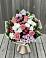 Букет цветов из: Альстромерии, Гвоздики, Розы и Хризантемы в Большовской