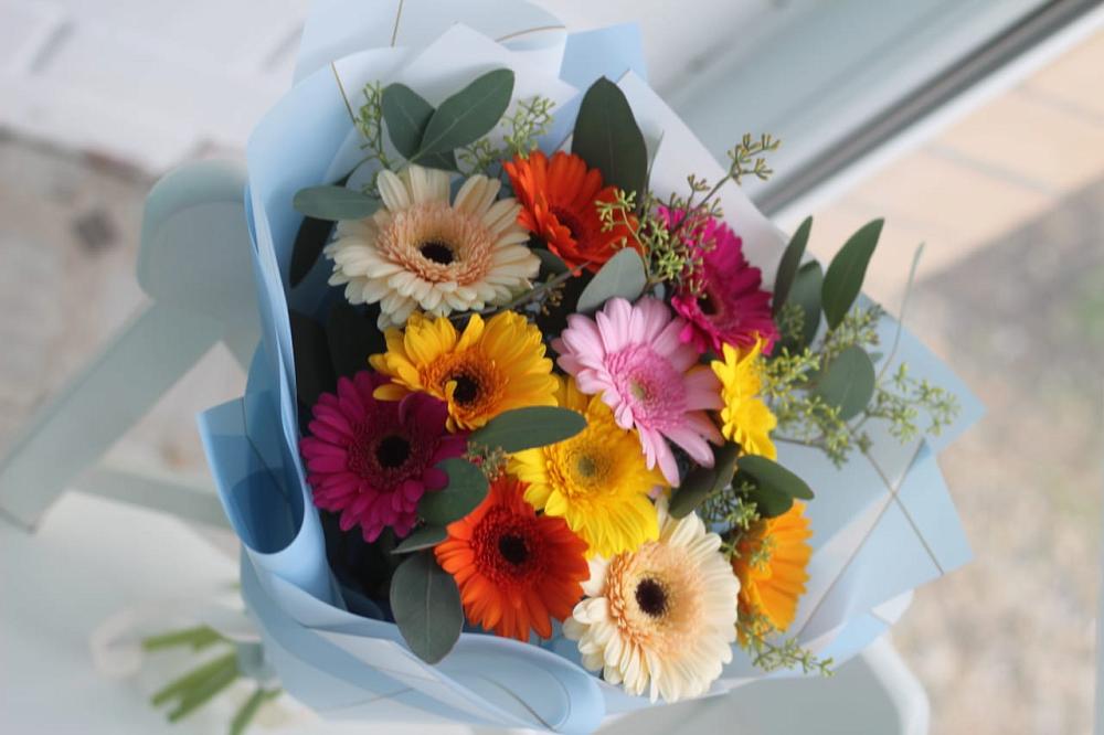 Букет цветов из: Герберы в Большовской