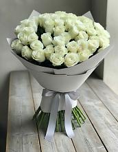 Букет 35 Белых роз в Большовской