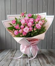 Букет Розовый кустик #REPLACE_PRED# Большовской