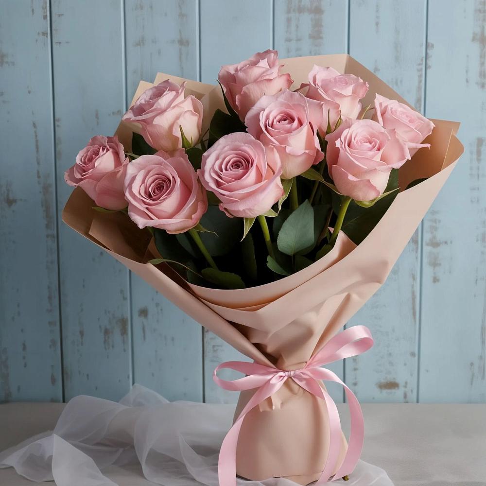 Букет цветов из: Розы в Большовской