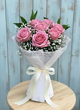 Букет цветов из:  Розы в Большовской