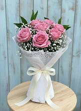 Букет цветов из:  Розы в Большовской