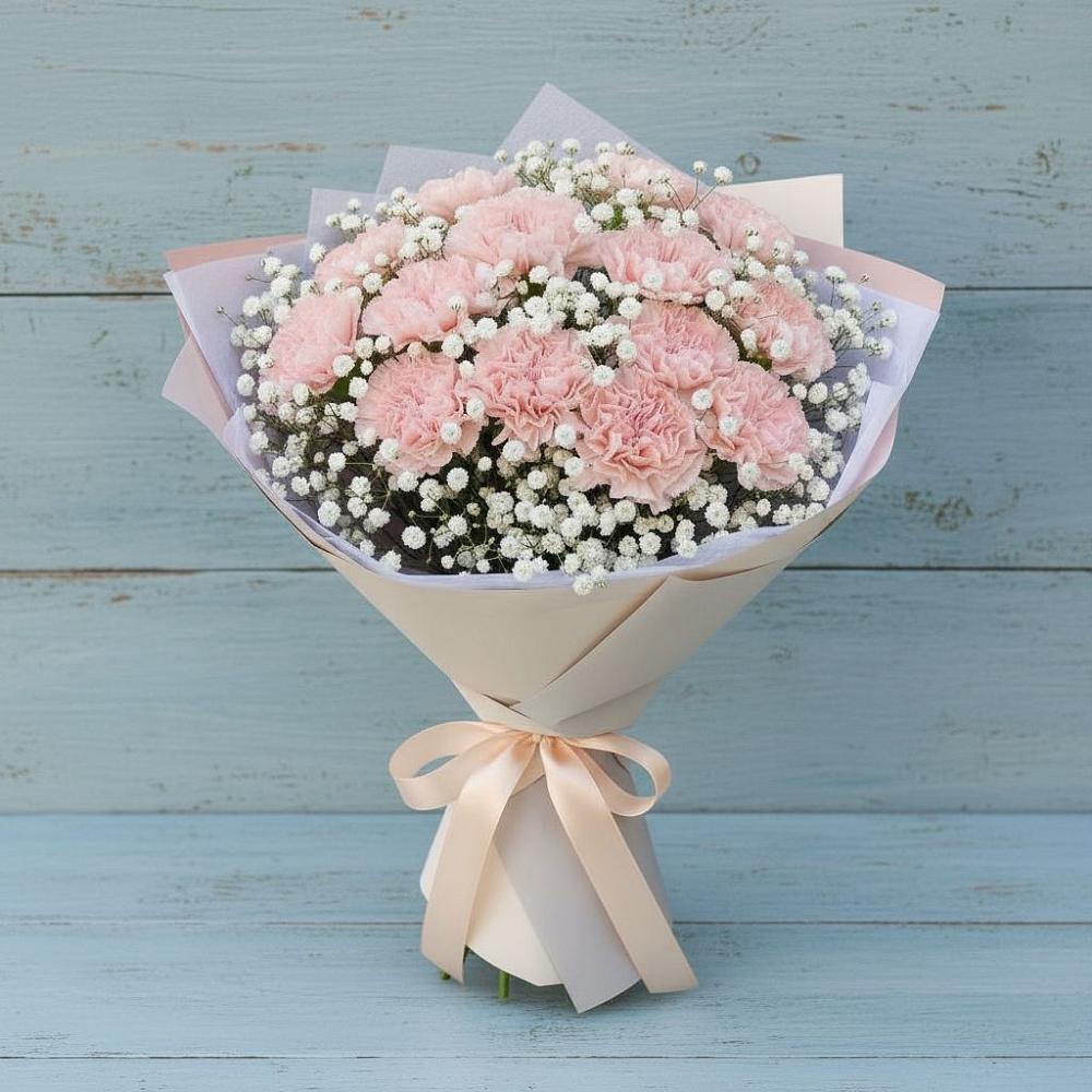 Букет цветов из: Гвоздики в Большовской