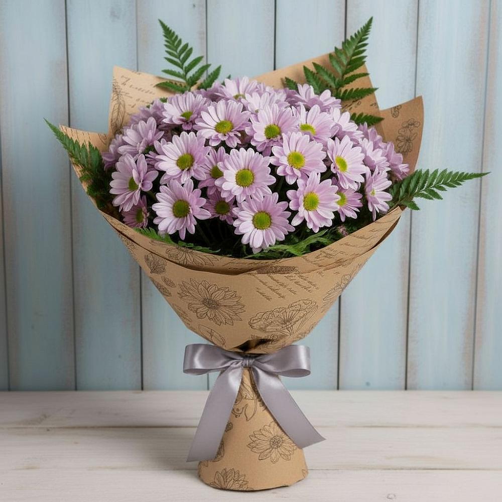 Букет цветов из: Хризантемы в Большовской