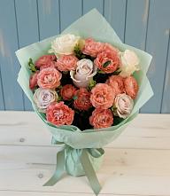Букет цветов из:  Розы в Большовской