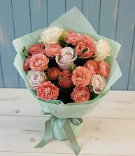 Букет цветов из:  Розы в Большовской