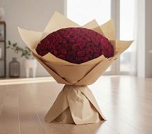 Букет 101 Красная роза в Большовской