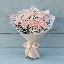 Букет цветов из:  Гвоздики в Большовской