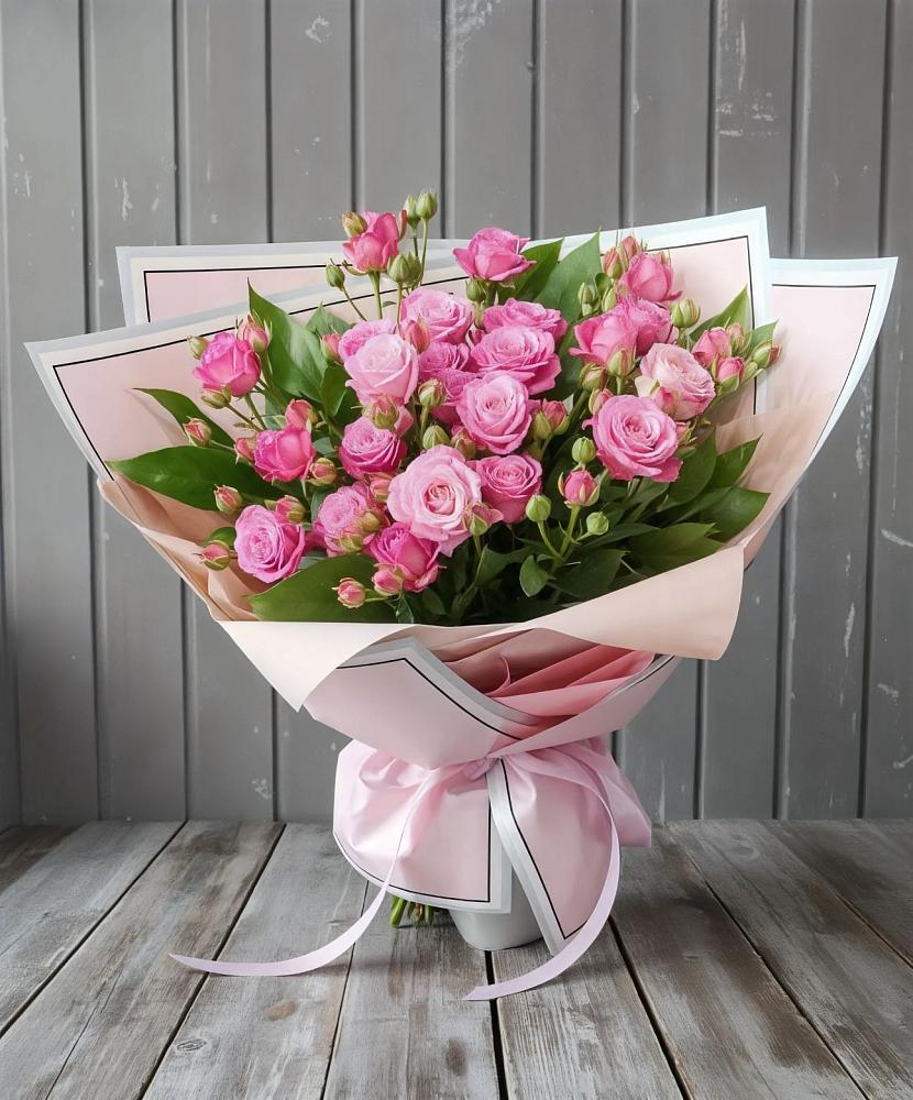 Букет Розовый кустик в Большовской