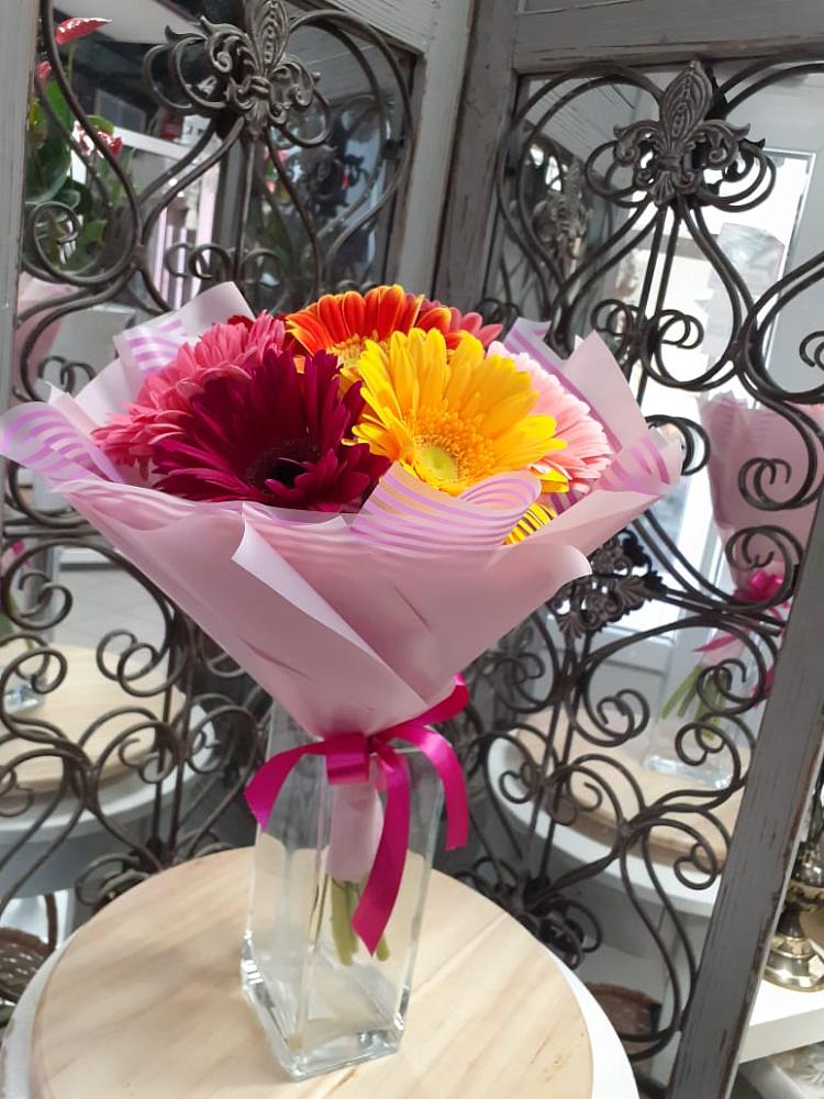 Букет цветов из: Герберы в Большовской