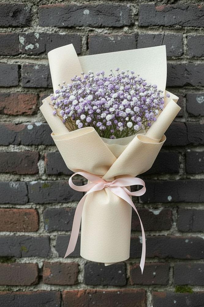 Букет цветов из: Гипсофила в Большовской