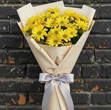 Букет цветов из:  Хризантемы в Большовской