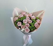 Букет цветов из:  Розы и Хризантемы в Большовской