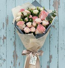 Букет цветов из:  Розы в Большовской