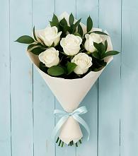Букет цветов из:  Розы в Большовской