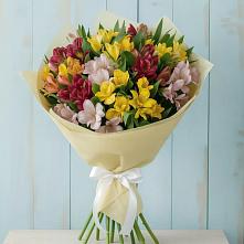 Букет цветов из:  Альстромерии в Большовской