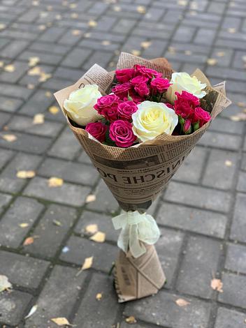 Букет цветов из: Розы в Большовской