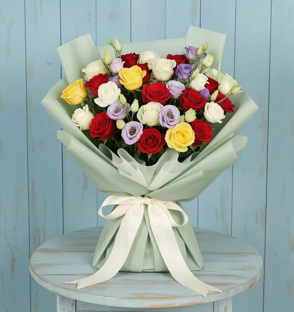 Букет цветов из: Розы в Большовской