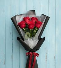 Букет цветов из:  Розы в Большовской