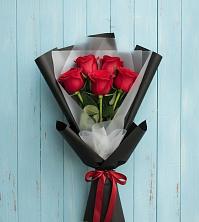 Букет цветов из:  Розы в Большовской