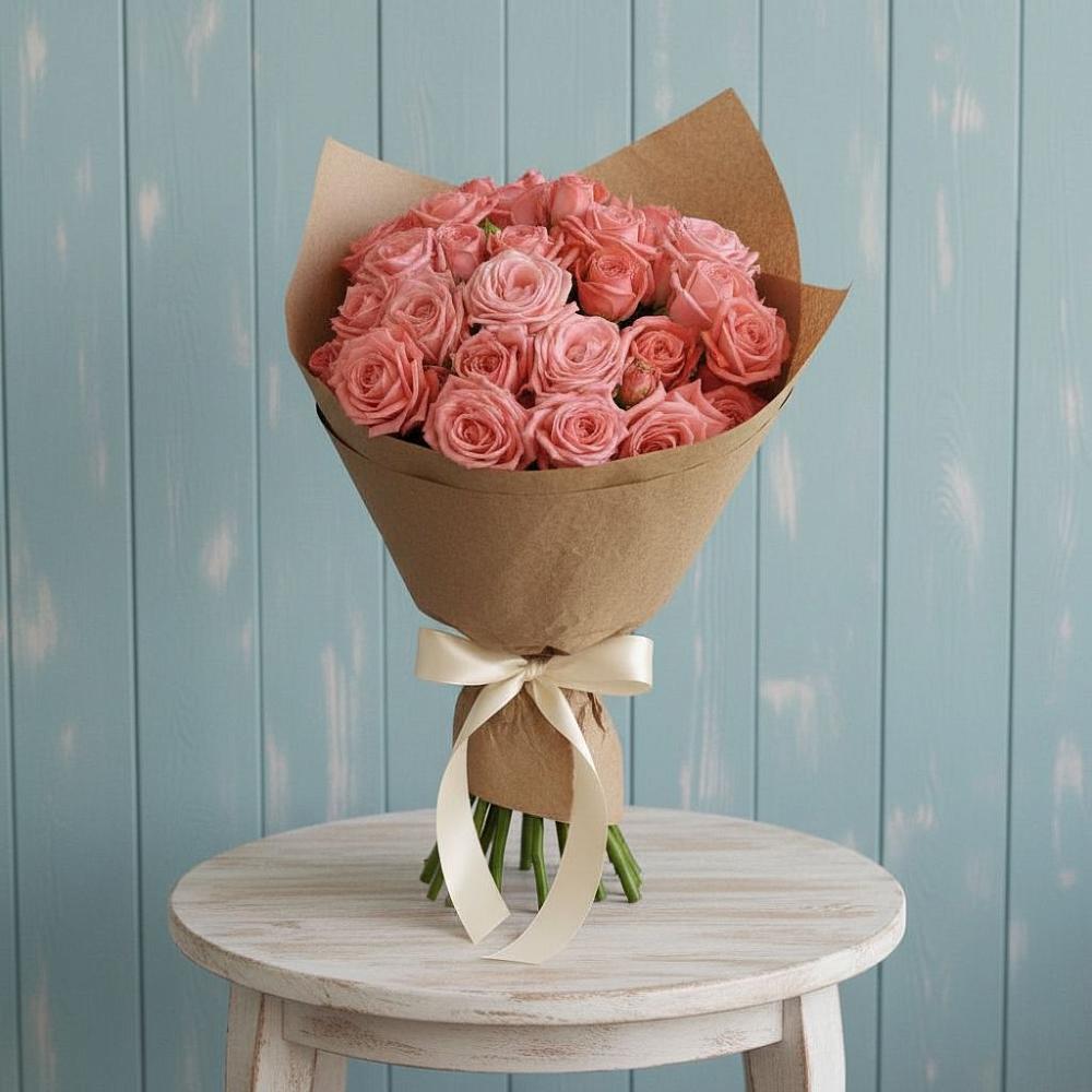 Букет цветов из: Розы в Большовской