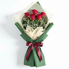 Букет цветов из:  Розы в Большовской