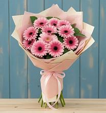 Букет цветов из:  Герберы в Большовской